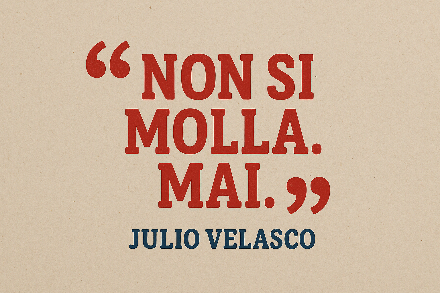 Al momento stai visualizzando Le lezioni di Velasco per il lavoro e la vita